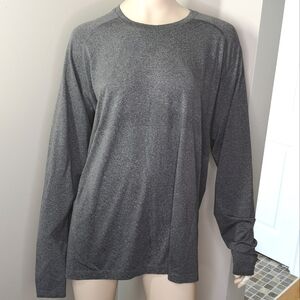 Lululemon Men's Running Shirt  Lightweight Base Layer Gray Size XXL